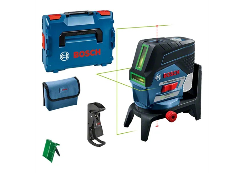 Lijnpuntlaser met klem Bosch GCL 2-50 CG + RM2