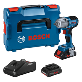 Slagmoersleutel Bosch GDS 18V-450 PC 2x4.0Ah