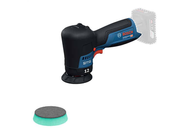 Excentrische schuur- en polijstmachine Bosch GPX 12V-77