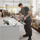 Klopboor/schroefmachine met accesoires Bosch GSB 120-LI