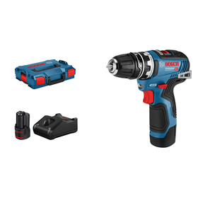 Boor-schroefmachine Bosch GSR 12V-35 FC 2x3.0Ah