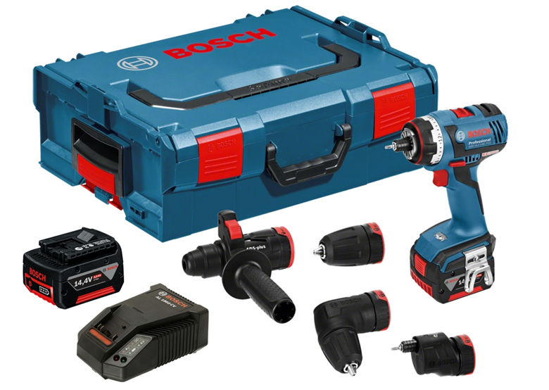 Boor-schroefmachine Bosch GSR 14,4 V-EC FC2 Set