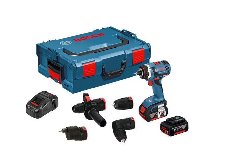 Boor-schroefmachine Bosch GSR 18 V-EC FC2 Set
