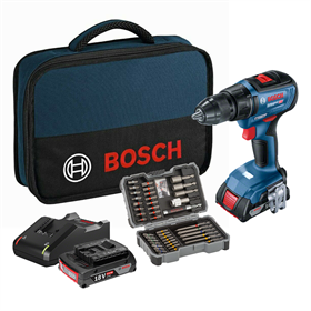Boor-schroefmachine met bits set Bosch GSR 18V-50