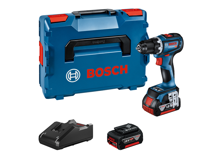 Boor-schroefmachine Bosch GSR 18V-90 C 2x5.0Ah