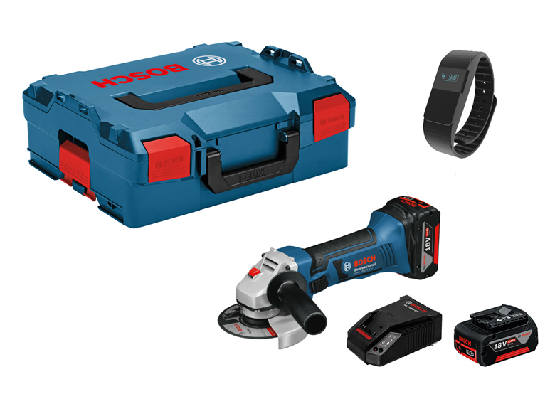 Haakse slijper Bosch GWS 18-125 V-LI