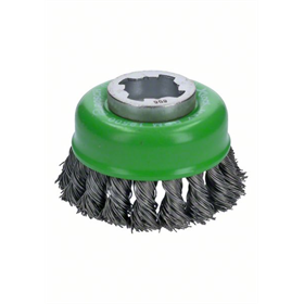 Komstaalborstel X-LOCK 75mm Bosch Heavy for Inox
