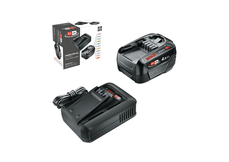 St artersset 18V 4.0Ah Bosch PBA 18V 4.0Ah W-C + AL 18V-44 CV