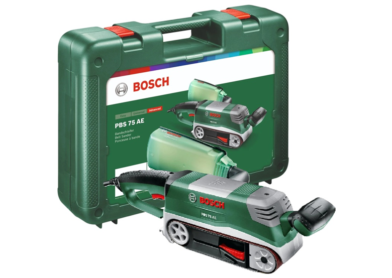 Bandschuurmachine Bosch PBS 75 AE case