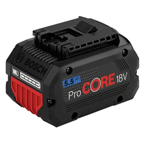 Accu 5.5Ah 18V Bosch ProCore