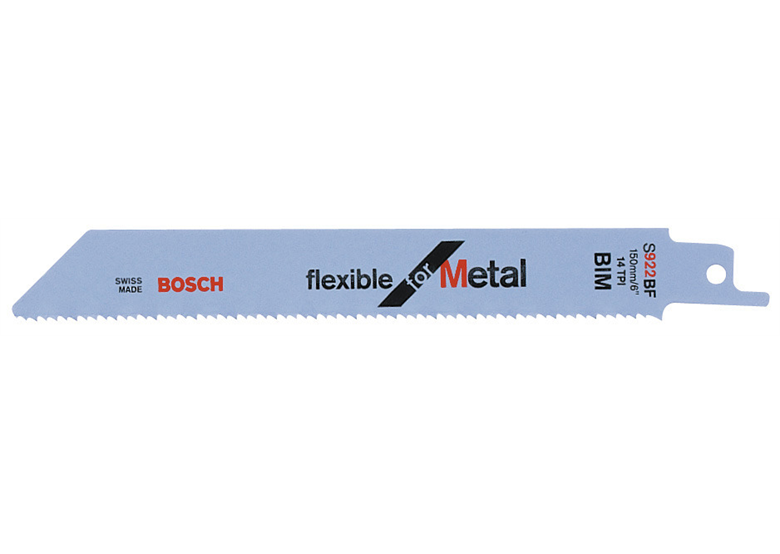 Zaagblad voor reciprozaag Flexible for Metal Bosch S 922 BF