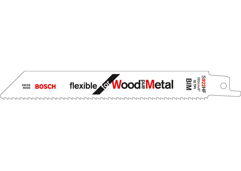 Zaagblad voor reciprozaag Flexible for Wood Bosch S 922 HF