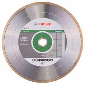 Diamantdoorslijpschijf 300mm Bosch Standard for Ceramic