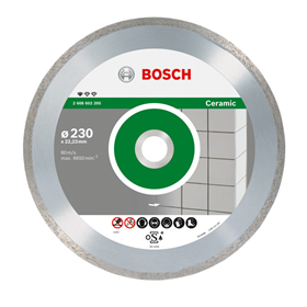 Diamantdoorslijpschijf 125mm Bosch Standard for Ceramic