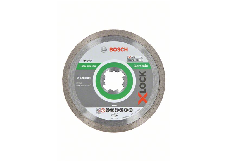 Diamantschijf X-Lock 125mm Bosch Standard for Ceramic