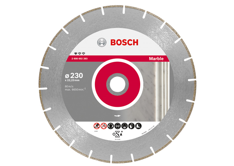 Diamantdoorslijpschijf 230mm Bosch Standard for Marble