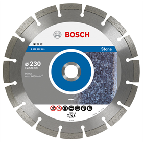 Diamantdoorslijpschijf 125x22,23x1,6mm Bosch Standard for Stone