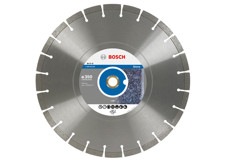Diamantdoorslijpschijf 400mm Bosch Standard for Stone