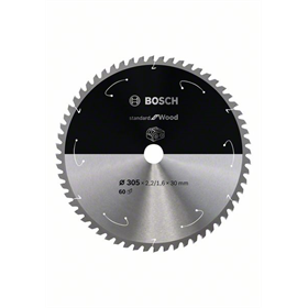 Cirkelzaagblad 305x30mm, 60 Bosch Standard for Wood