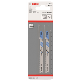 Zaagbladen (2 st.) Bosch T 118 A