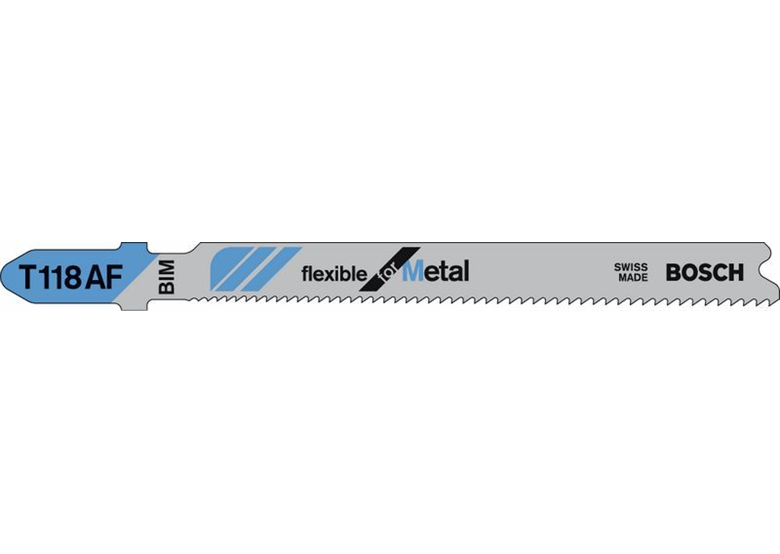 Decoupeerzaagblad 118 AF BIM Flexible for Metall Bosch T 118 AF
