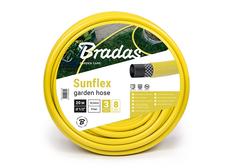 Tuinslang  3/4" 20m Bradas SUNFLEX WMS3/420