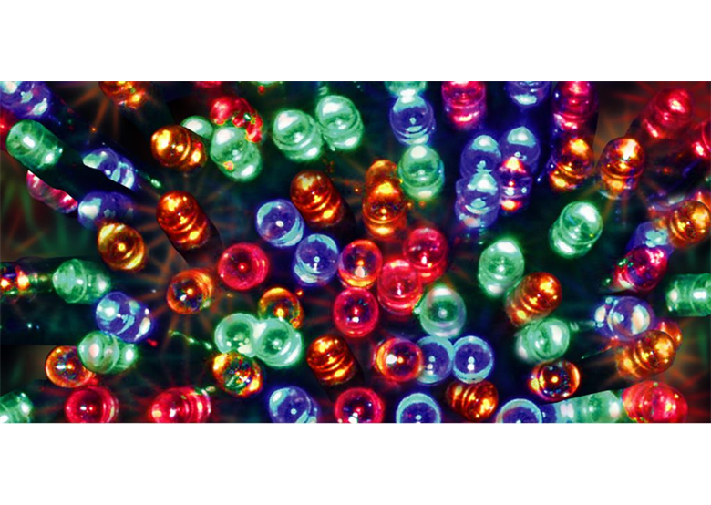 Kerstverlichting voor binnen 100 LED gekleurd Bulinex 20-021