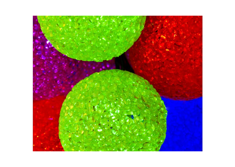 Kerstverlichting met 20 LED ballen voor binnen 4,75 mtr Bulinex 37-431