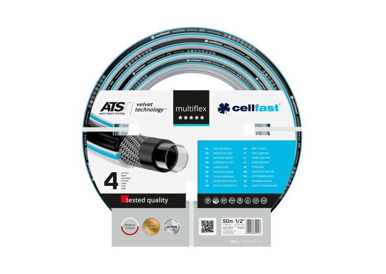 Tuinslang multiflex ats vt 1/2'' 50mb Cellfast C 13-201