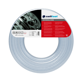Gewapende technische slang 12,5 mm x 2,5 mm 25 mb REG EU 2011 A-B-C NIEUW Cellfast C 20-241