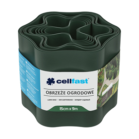 Grasrand  donker groen 15 cm x 9 m Cellfast C 30-022H