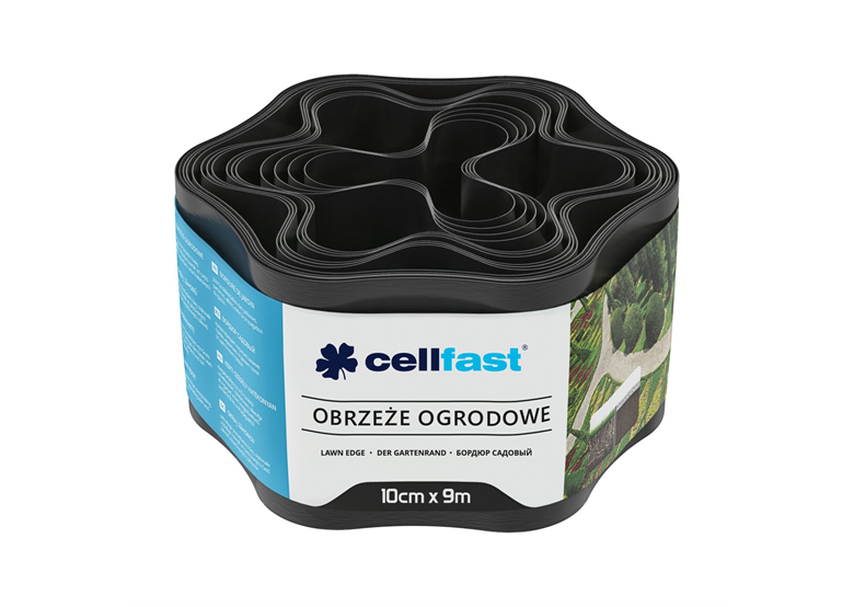 Grasrand zwart 10 cm x 9 m Cellfast C 30-031H