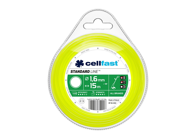 Snijdraad STANDARD - rond 1,6 mm x 15 m Cellfast C 35-002