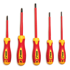 Geïsoleerde schroevendraaierset 5 st. Dedra 06B050