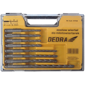 Borenset SDS Plus 8-delig Dedra 0704