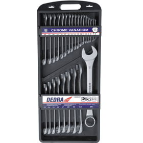 Steek-ringsleutelset Dedra 1406K1