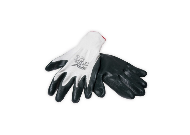 Beschermende handschoenen met nitril coating Dedra BH1011-12