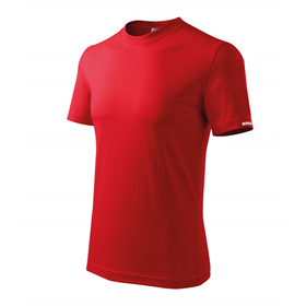 Heren T-shirt M, rood, 100% katoen Dedra BH5TC-M