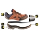 Werkschoenen suède leer P3, maat 41, cat.S1 SRC Dedra BH9P3-41