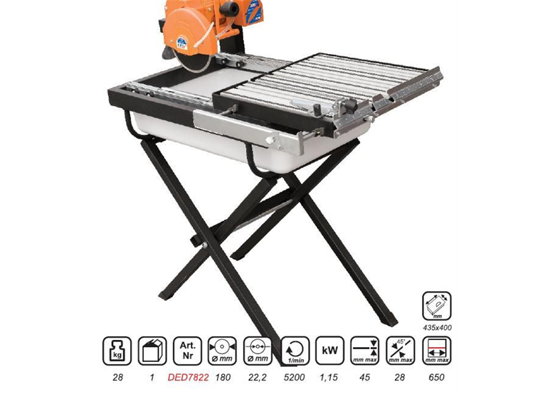 Tegelzaagmachine Dedra DED7822