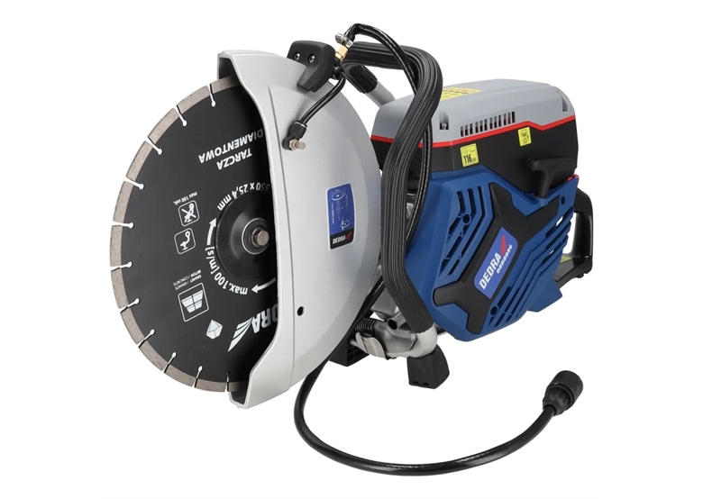 Benzine Steen- en Betonzaag Dedra DED8836