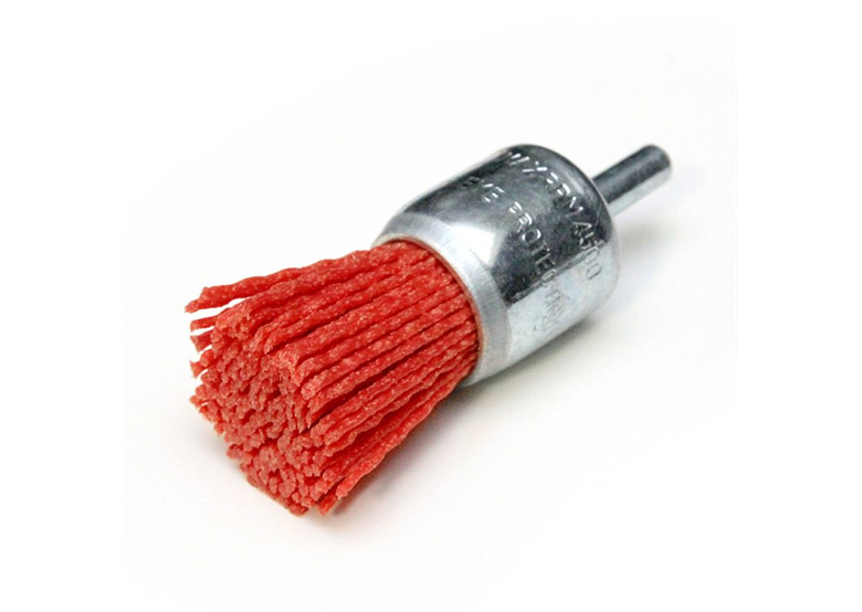 Schuurborstel in kwastvorm 24 mm met schacht Dedra F52-024