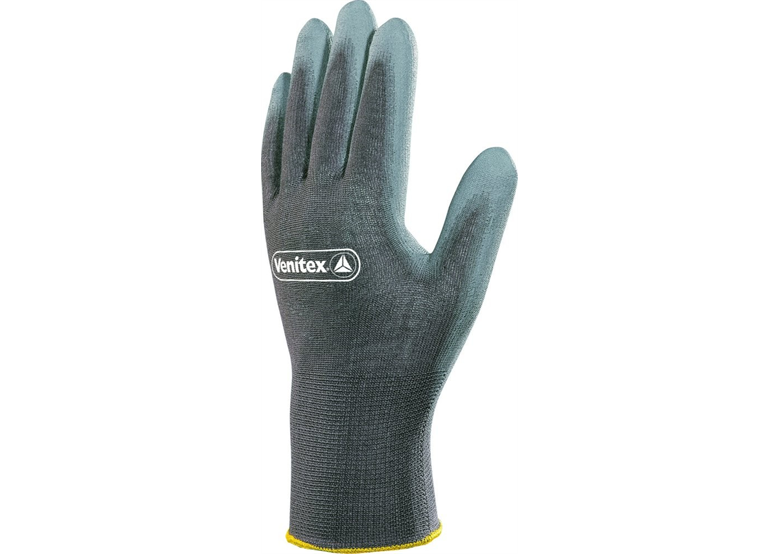 Werkhandschoenen gebreid met polyurethaan gecoate nylon, grijs, maat 7 DeltaPlus Venitex VE702GR