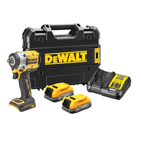 Slagmoersleutel DeWalt 18V XR DCF921E2T 2x1.7Ah