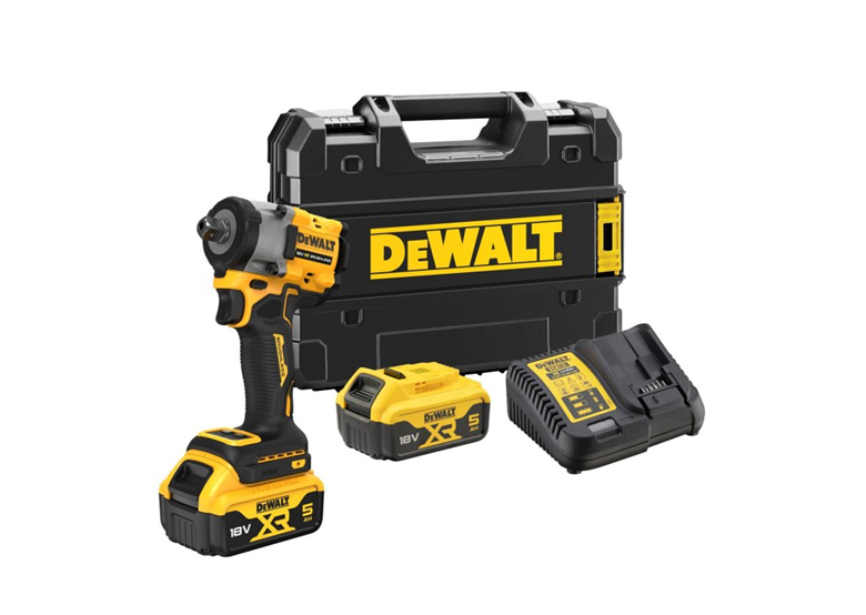 Slagmoersleutel DeWalt 18V XR DCF922P2T 2x5.0Ah