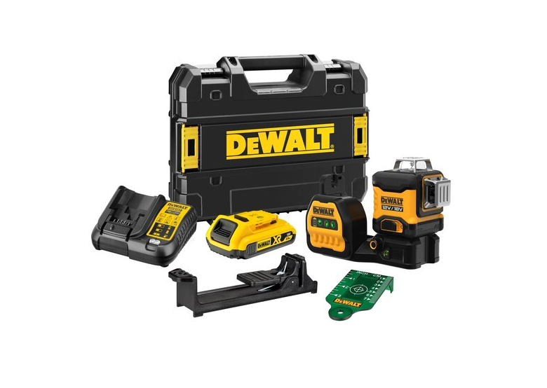 Multi-line laser 3x360 groen DeWalt DCE089D1G18