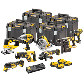 Gereedschap Set 18V DeWalt DCK865P4T 4x5.0Ah