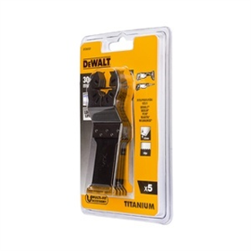 Titanium gecoat zaagblad 30x43mm (5 st.) DeWalt DT20727