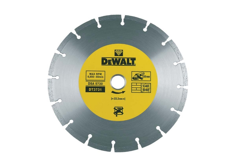 Diamantzaagblad 230x22,2mm DeWalt DT3731