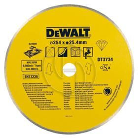 Doorslijpschijf voor porselein en steen 250mm DeWalt DT3734